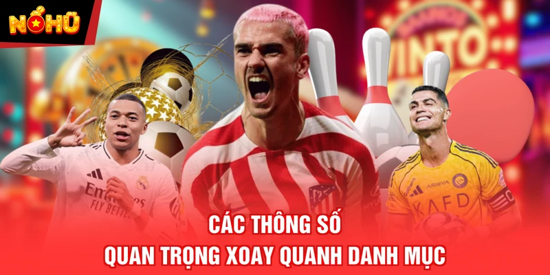 Các thông số quan trọng xoay quanh danh mục